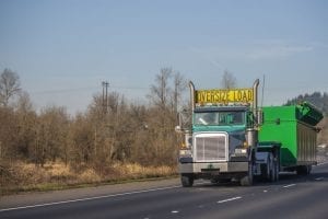 oversized truck load