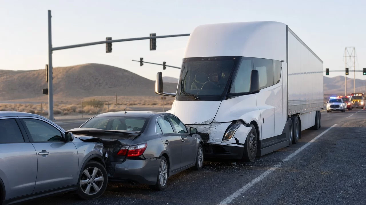 Two Killed in First Reported Fatal Tesla Semi Crash in Nevada