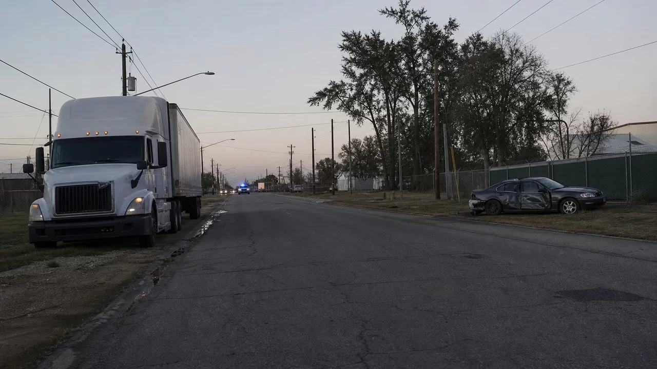 Driver Killed After Car Strikes Parked 18-Wheeler in East Houston