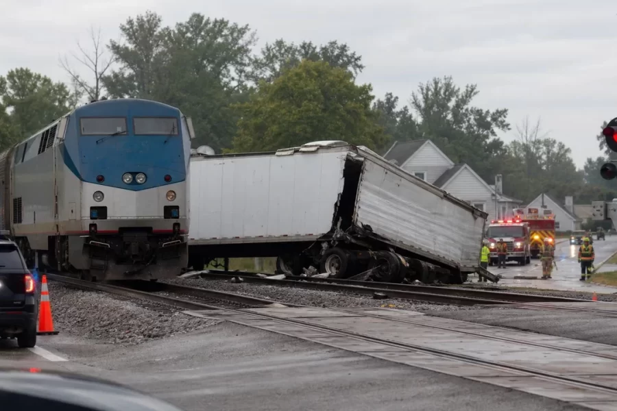 Amtrak Train Hits Stalled Trailer in Cary, North Carolina, Injuring Six