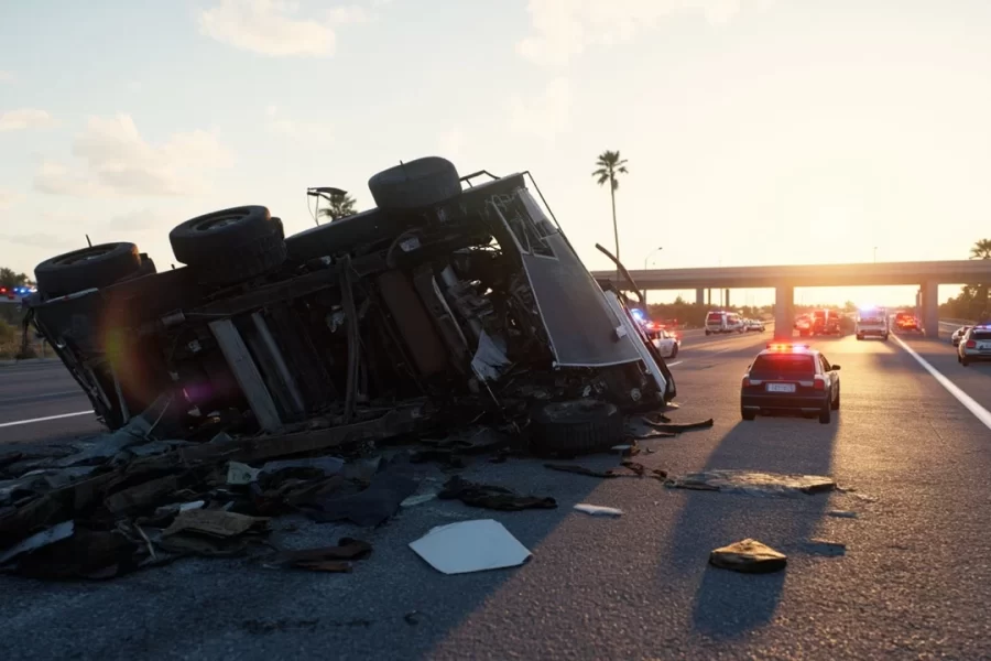 Tractor-Trailer Driver Killed in I-75 Hit-and-Run Crash in Manatee County