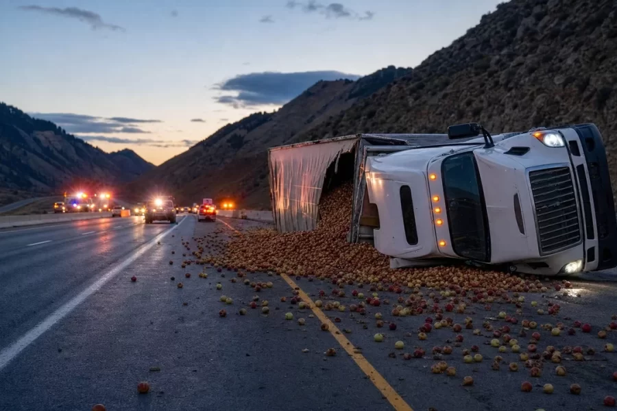 Semi-Truck Driver Killed in I-84 Rollover in Northern Utah