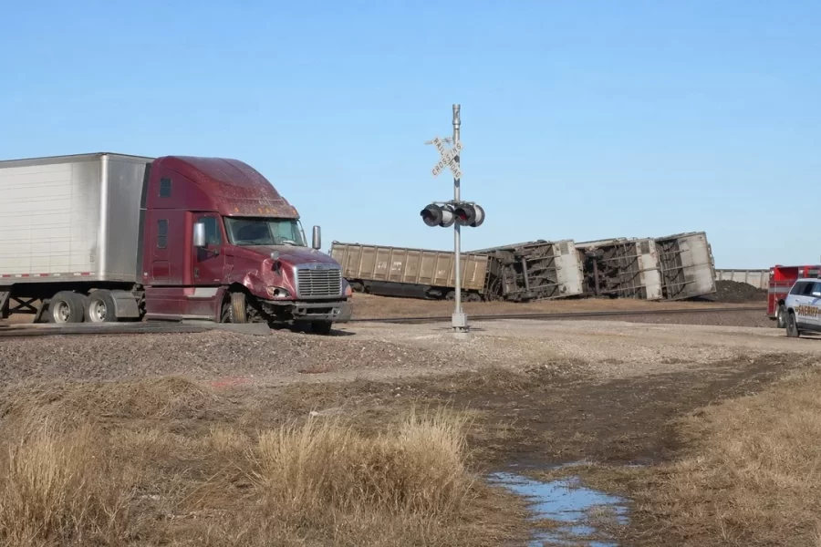 One Killed, One Seriously Injured After Train Strikes Semi-Truck Near Victor