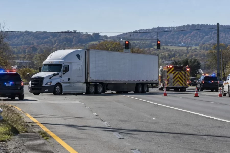 One Killed in 18-Wheeler Crash on Joe Prather Highway