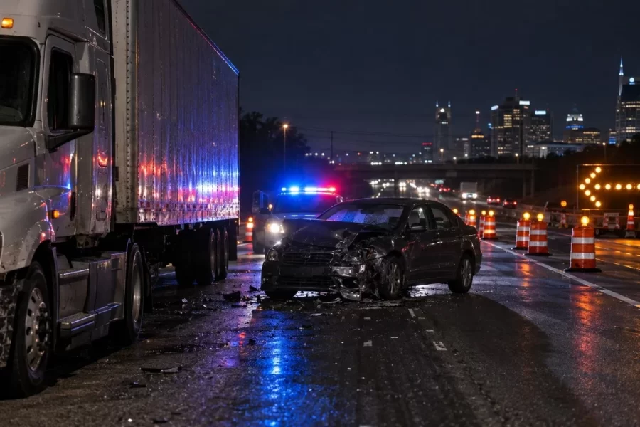 Car Driver Killed in I-24 Tractor-Trailer Crash Near Nashville