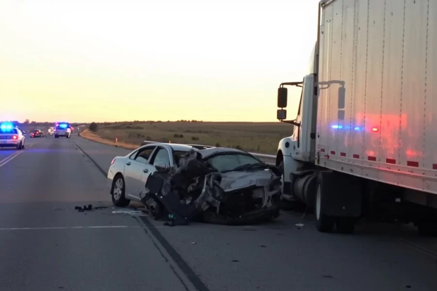 Bossier City Woman Killed After Striking Parked Tractor-Trailer on I-220